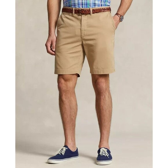 Polo Ralph Lauren Men's Big Tall Classic-Fit Chino Shorts Cafe